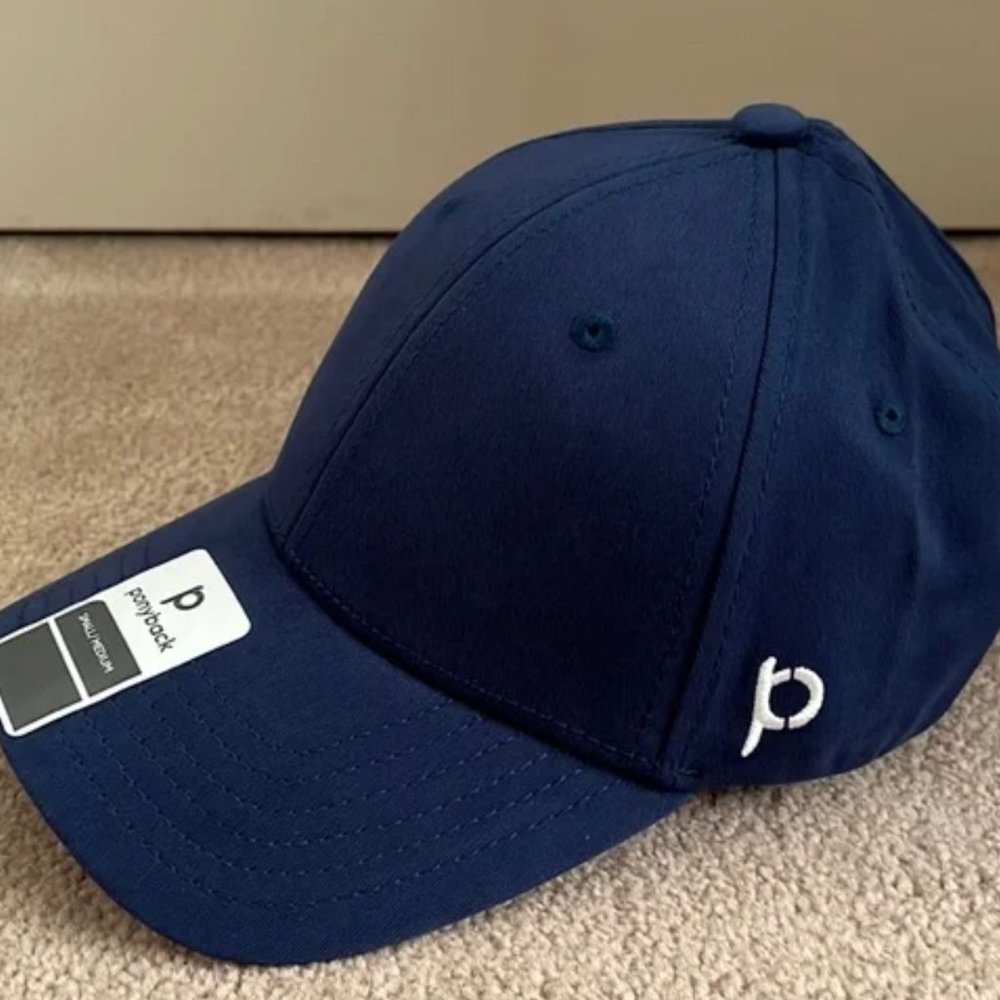 NWT Ponyback Navy Blue Everyday Fit Magnetic Cap L/XL